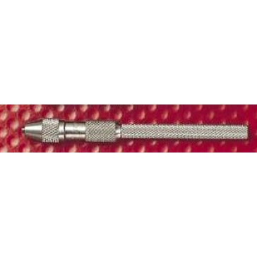 Pin Vise and Package of Nickel-plated Steel Needles