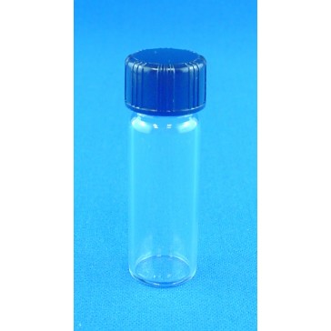 Glass vial w/cap # 14005  1 dram