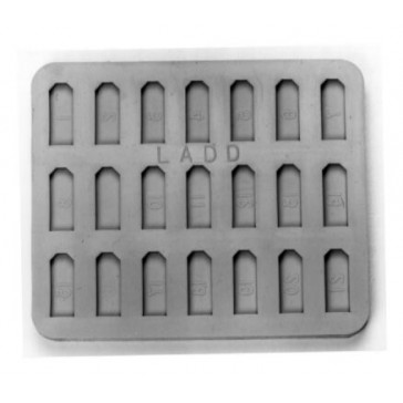 Special Flat Rectangular Silicone Molds - Standards and Specimen