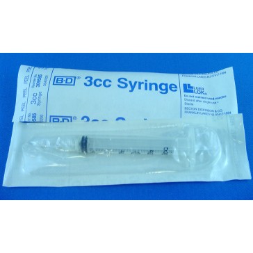 3 cc syringe - 21105