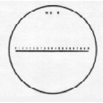 Measuring Scales for Magnifiers 