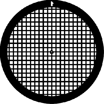 Gilder Square Mesh Grid - 200 Mesh