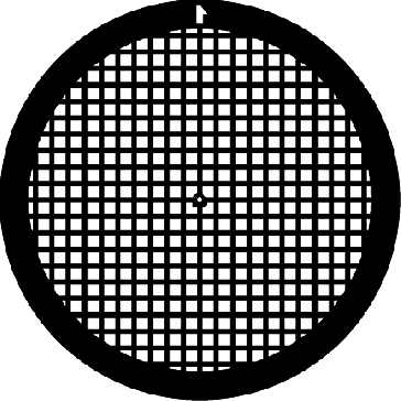 Gilder Thick Bar Square Hole Grid - 200 Mesh