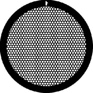 Gilder Grids 300 mesh Hexagonal