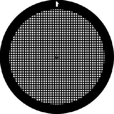 Gilder Square Mesh Grid - 400 Mesh