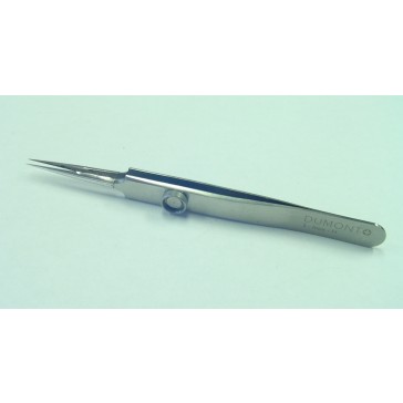 10680 - Dumont #5 Ladd Platinum-Tipped Locking Tweezer