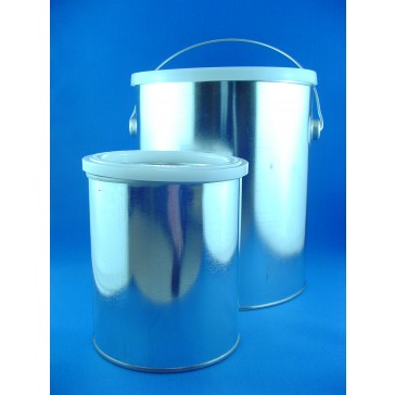 Quart and Gallon Pails, also available in 30 ml bottle
