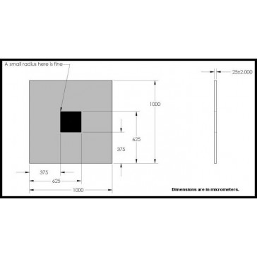 Square Hole Tomography Grid