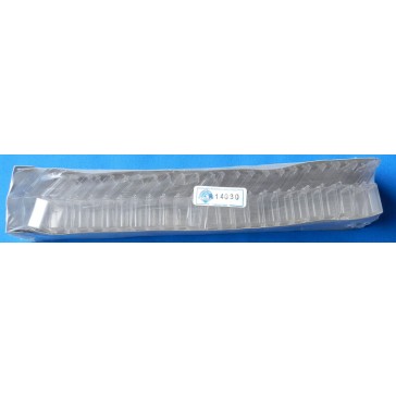 Square Plastic Storage Boxes - 1" x 1" x 5/8" - Package of 50