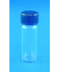 Glass vial w/cap # 14005  1 dram