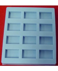 Special Mold - Twelve Blocks - Cavity size: 15mm (L) x 10mm (W) x 4mm (H)