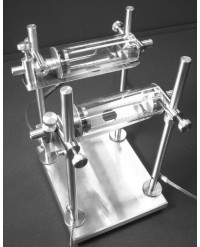 Shielded Dual Source Tungsten Basket / Crucible Holder