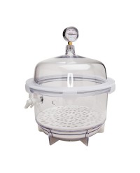 31067 lab companion round vacuum desiccator 10l clear