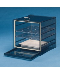 32156 - Dry-Keeper Smoke-Tinted Stacking Desiccator Cabinet