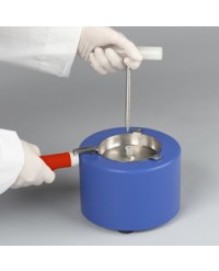Liquid N2 Cooled Mortar and Pestle