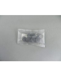 Carbon Planchet - 12.7 mm x 3.2 mm - 10 Pack 