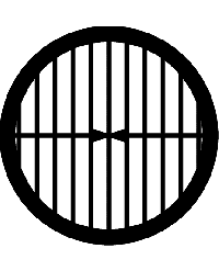 Gilder Parallel Bar Grid With Central Horizontal Bar - 100 Mesh