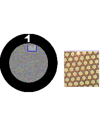 Gilder Grids Fine Hexagonal 1500 mesh