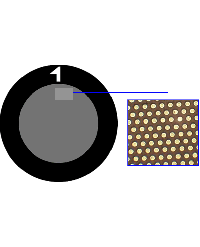 Gilder Grids Fine Hexagonal 2000 mesh