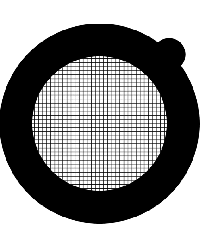 Gilder Fine Square Mesh Grid 400 Mesh