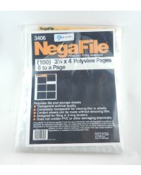 Negafile Polyview Polyethylene Storage Pages