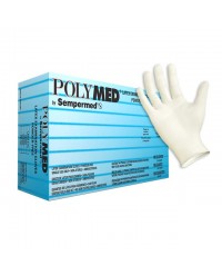 Polymed Textured Latex Gloves