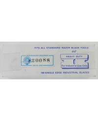 Single edge, 0.012" thick, Heavy-Duty, Carbon Steel Razor Blades