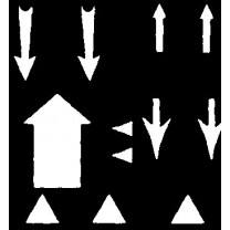 White Arrows Transfer Sheet (Set 1)