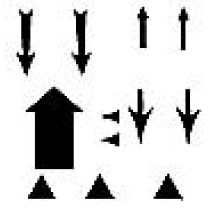 Black Arrows Transfer Sheet