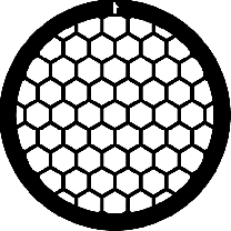 Gilder Grids 75 mesh Hexagonal