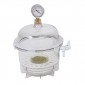 31065 lab companion round vacuum desiccator 6l clear