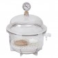 31069 lab companion round vacuum desiccator 20l clear