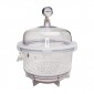 31067 lab companion round vacuum desiccator 10l clear