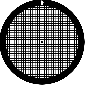 Gilder Square Mesh Grid - 300 Mesh