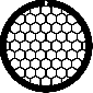 Gilder Grids 75 mesh Hexagonal